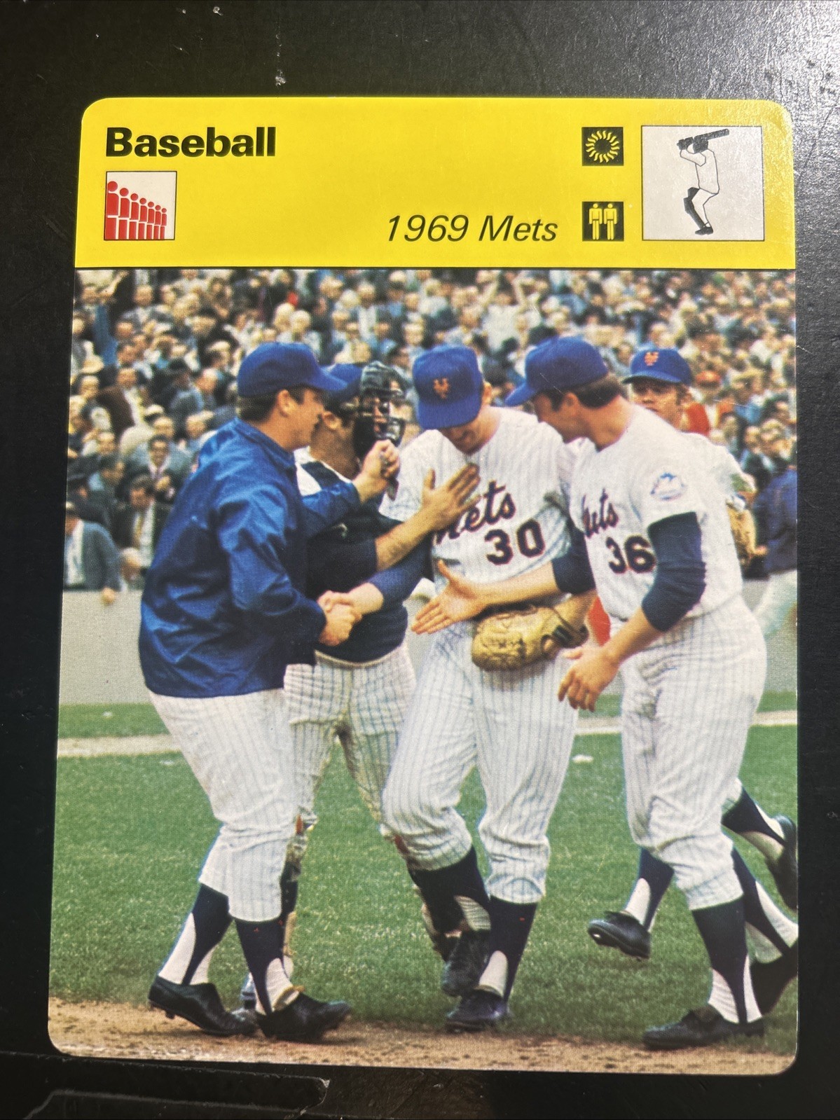 1977-79 SPORTSCASTER JAPAN #02-16 1969 New York METS Nolan Ryan Tom Seaver Rare