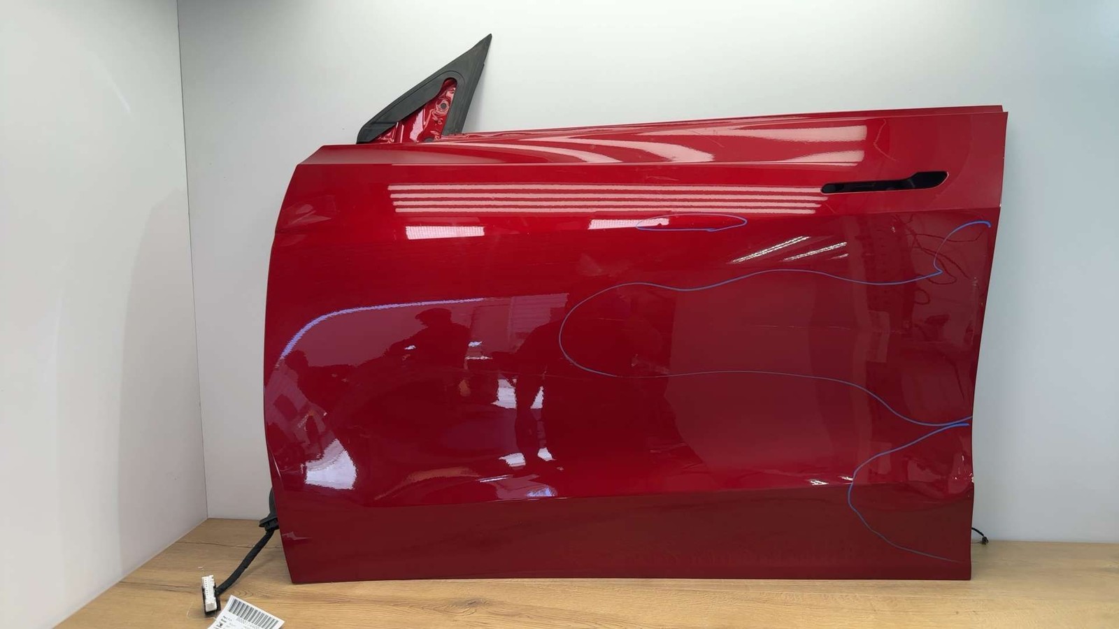⭕ 2020-2024 Tesla Model Y MY Front Driver Left Side Door Shell Panel Red PPMR