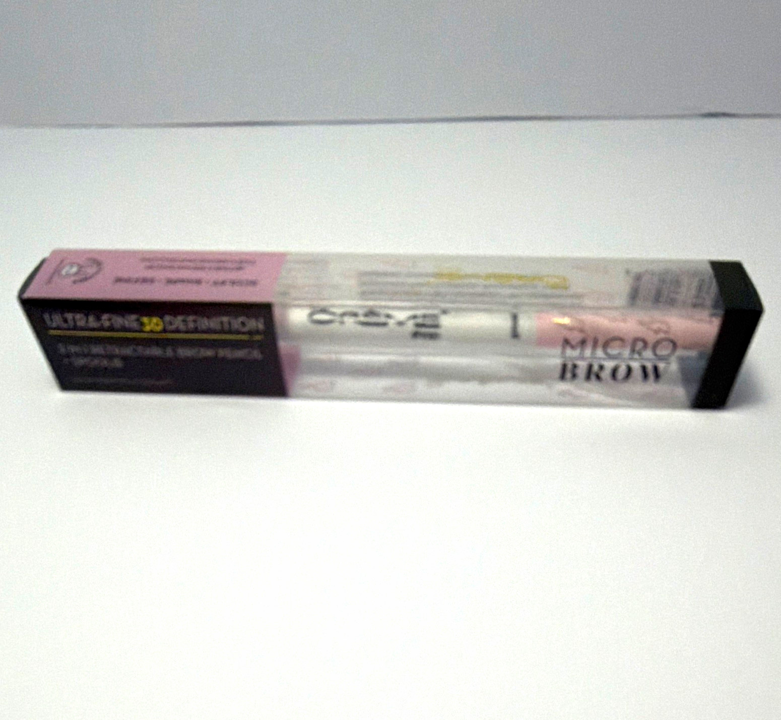 The Crème Shop Micro Brow Retractable Eyebrow Pencil + Spoolie, Granite, New The Crème Shop Micro Brow Retractable Eyebrow Pencil + Spoolie, Granite, New