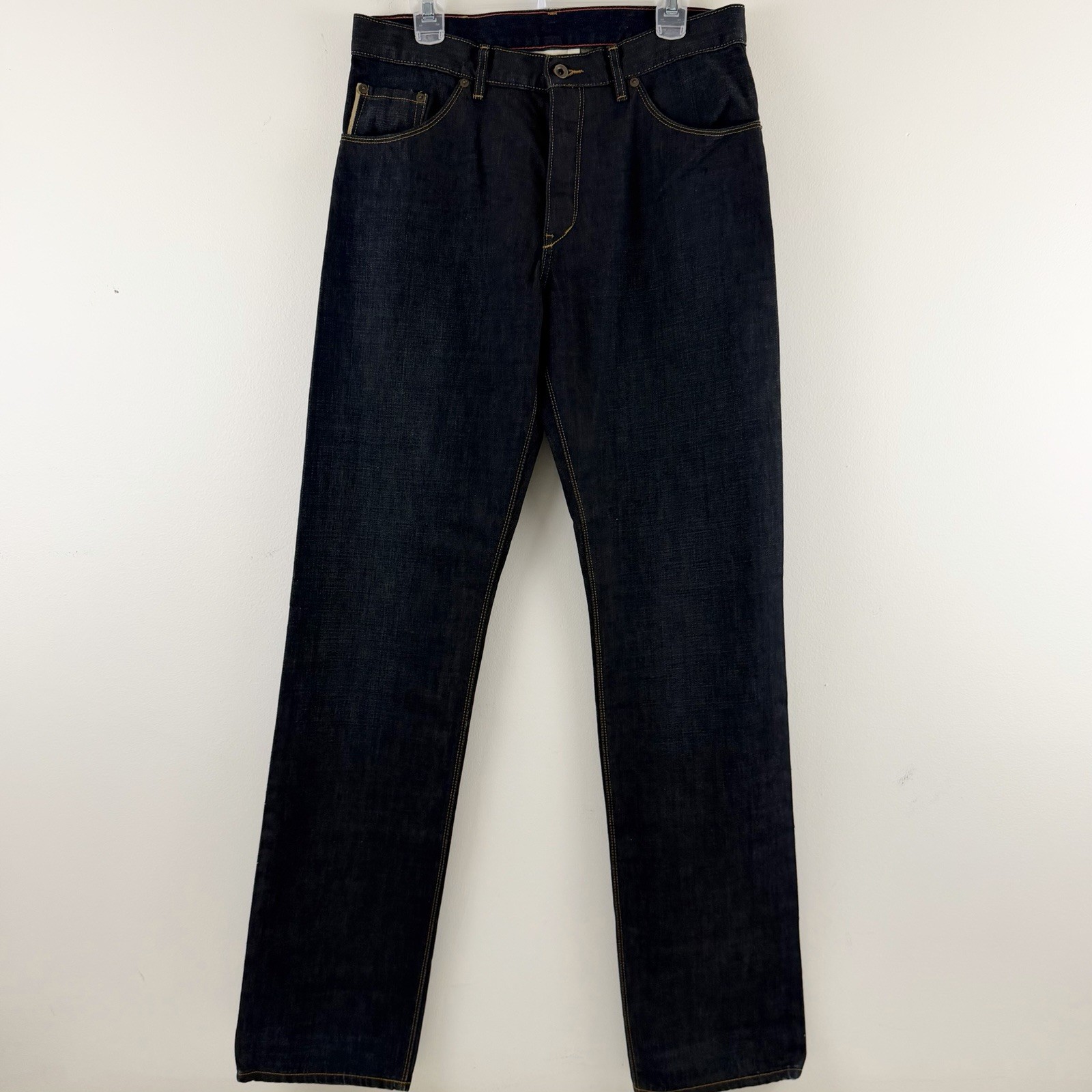 NWT Raleigh Denim Alexander Work Fit Selvedge Jeans 32x36 Limited Edition 34/90