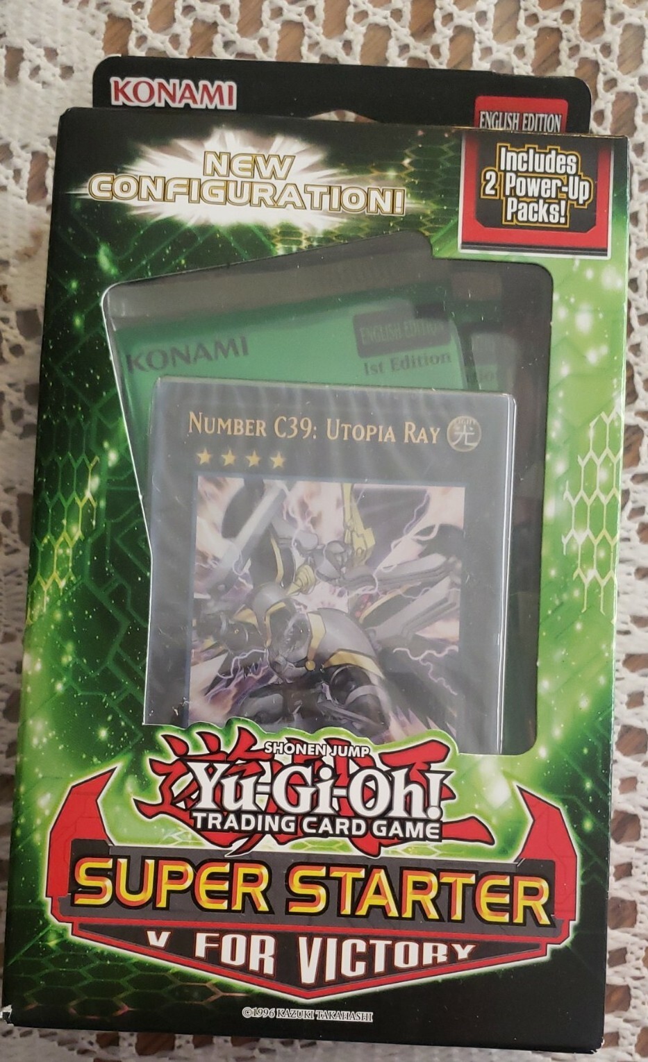 1X Yu-Gi-Oh Super Starter V for Victory Konami includes 2 power-up packs New 1X Yu-Gi-Oh Super Starter V for Victory Konami includes 2 power-up packs New