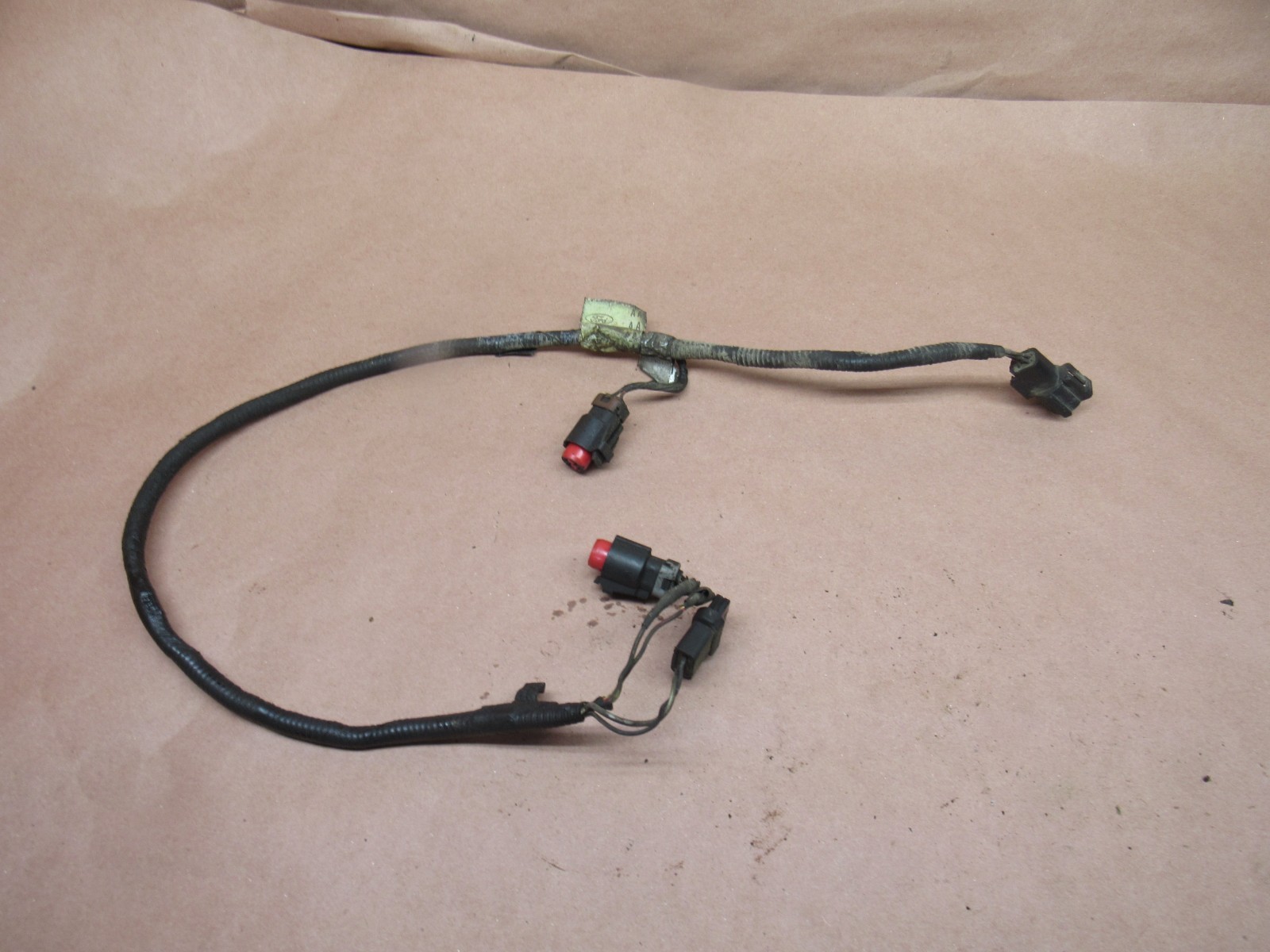 99-03 Ford F250 F350 7.3 7.3L Diesel AC A/C Compressor Wiring Harness OEM *BLEM*