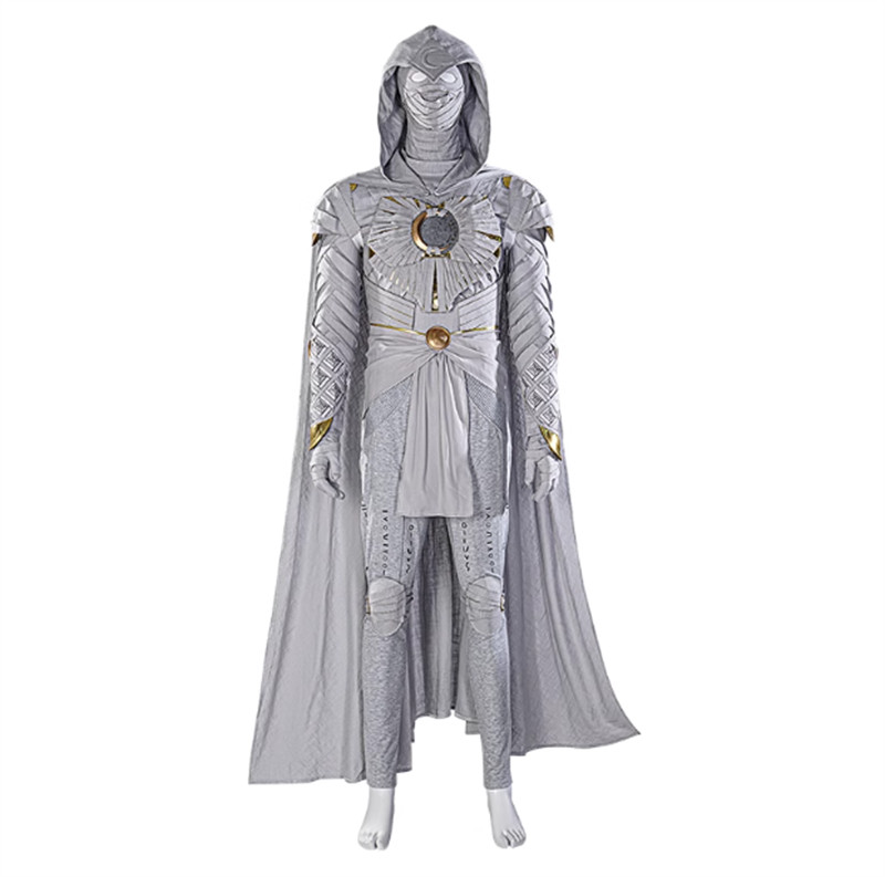 Moon Knight Marc Spector Cosplay Costume Outfits Men Halloween Accessories Set Moon Knight Marc Spector Cosplay Costume Outfits Men Halloween Accessories Set