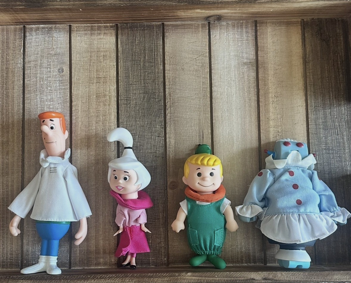 Vintage 1990 Applause Jetsons Complete Set George Judy Elroy Rosie MINT