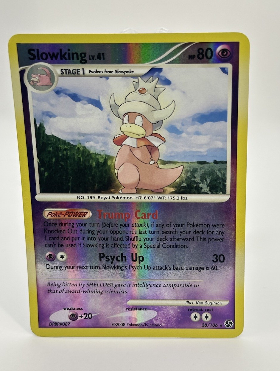 Pokemon TCG Slowking 28/106 Great Encounters Reverse Holo Rare EN - LP