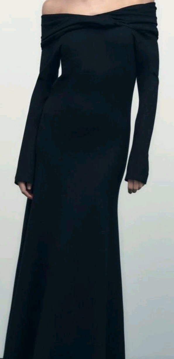 ZARA OFF THE SHOLDER DRESS LIMITED EDITION  M