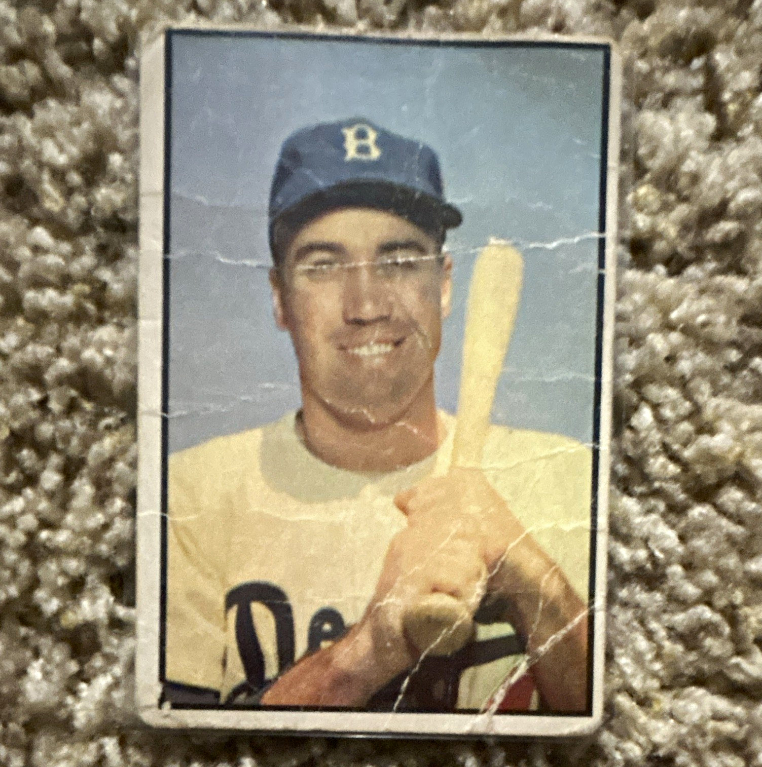 Bowman 1953 Bowman Color Duke Snider Base Set #117 Brooklyn Dodgers Bowman 1953 Bowman Color Duke Snider Base Set #117 Brooklyn Dodgers
