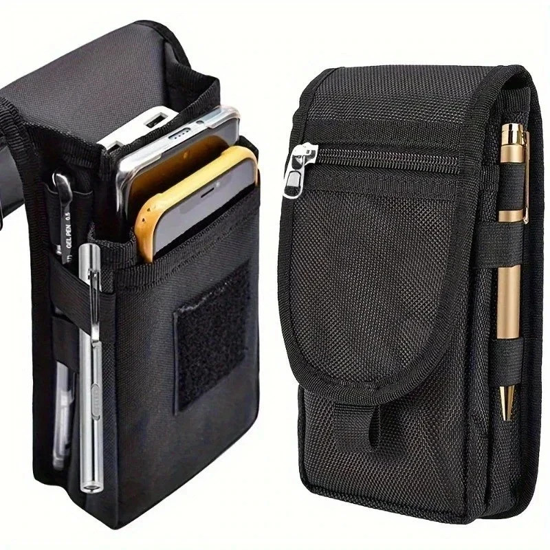 (EXTRA LARGE) CELL PHONE VERTICAL RUGGED POUCH WITH METAL CLIP BELT LOOP HOLSTER (EXTRA LARGE) CELL PHONE VERTICAL RUGGED POUCH WITH METAL CLIP BELT LOOP HOLSTER