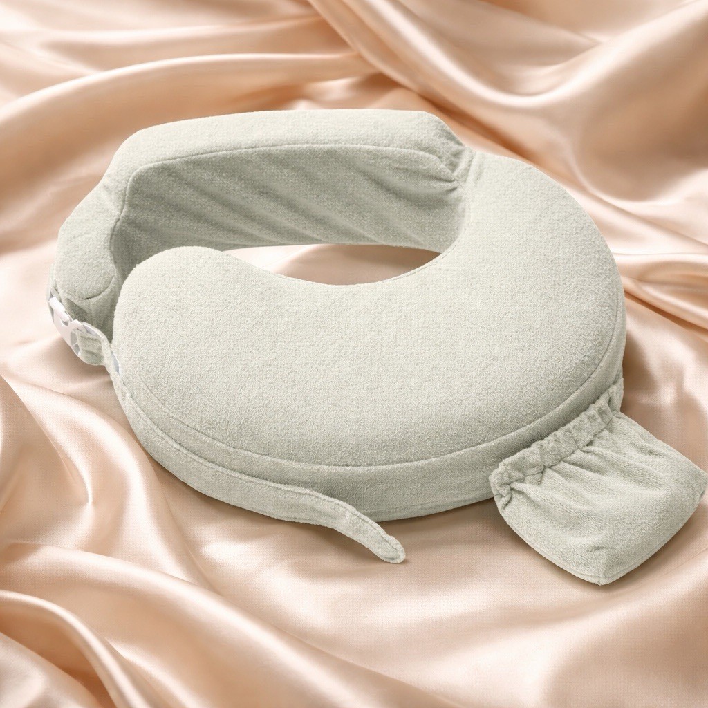 My Brest Friend  Deluxe Nursing Pillow - Spring Green
