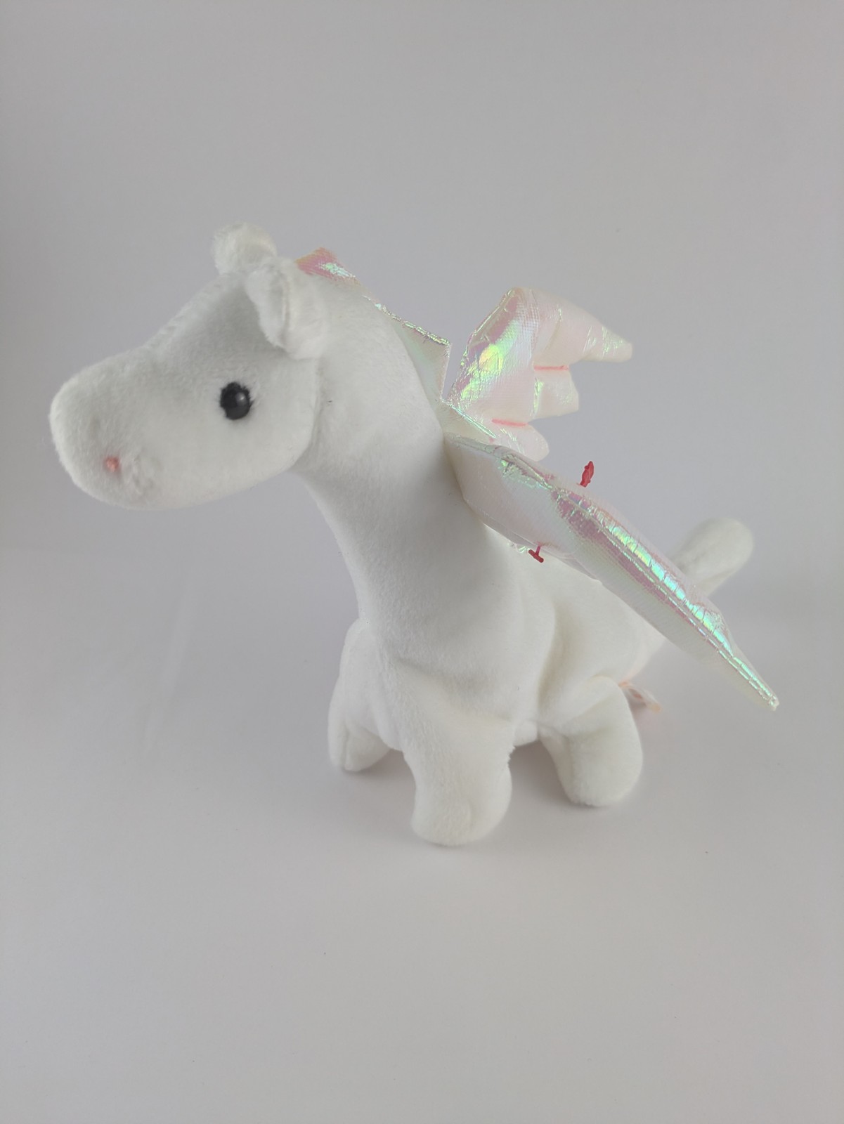 TY Beanie Baby MAGIC Dragon Pale Pink Thread 1995 4th Gen Tag MWMT Retired 4088 TY Beanie Baby MAGIC Dragon Pale Pink Thread 1995 4th Gen Tag MWMT Retired 4088