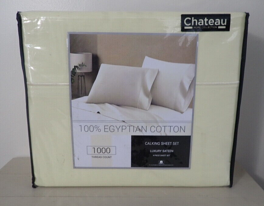 CHATEAU HOME COLLECTION Sheets - Split King, Cal King, Queen - Choose Size/Color