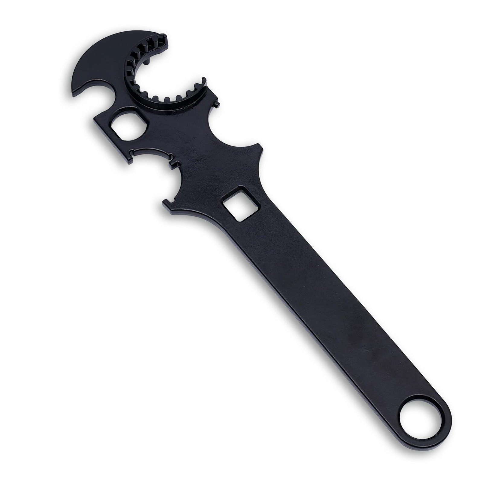 1PC Black Multifunctional Combination Wrench - for Ring Nuts & Buffer Tubes