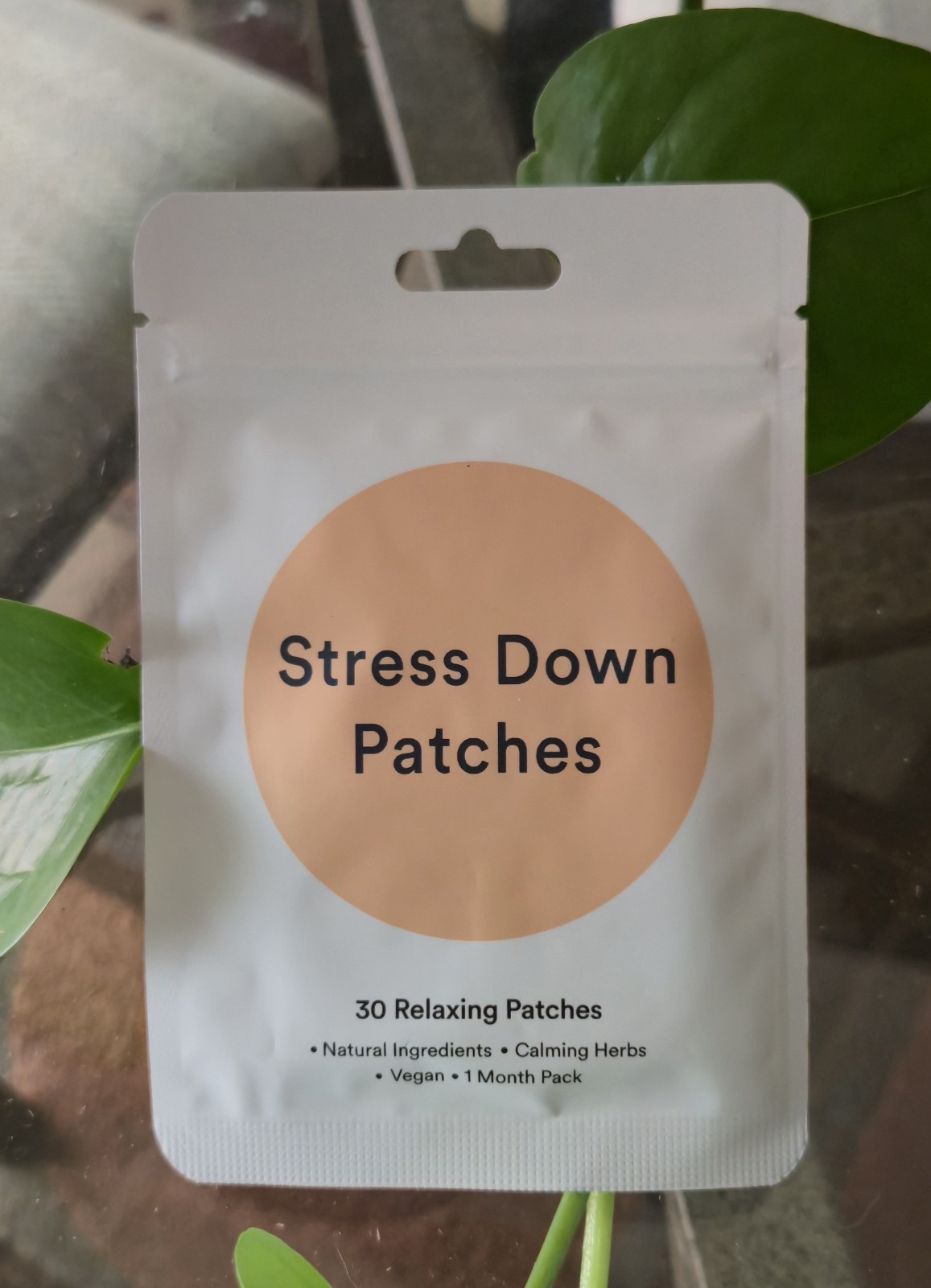 Stress Down Relief Relaxation Patches 30 Ct Vegan Brand New