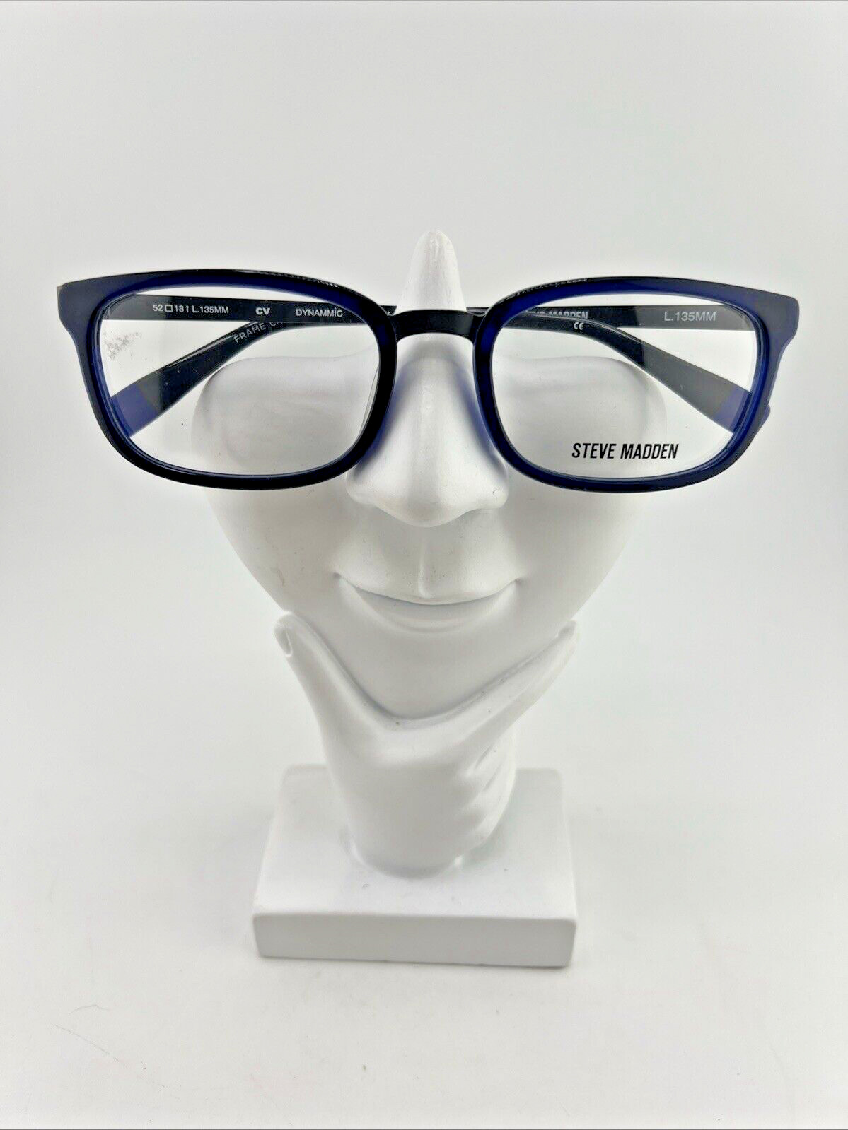 Steve Madden Dynammic Authentic Designer Eyeglasses Frames Navy 52-18-135