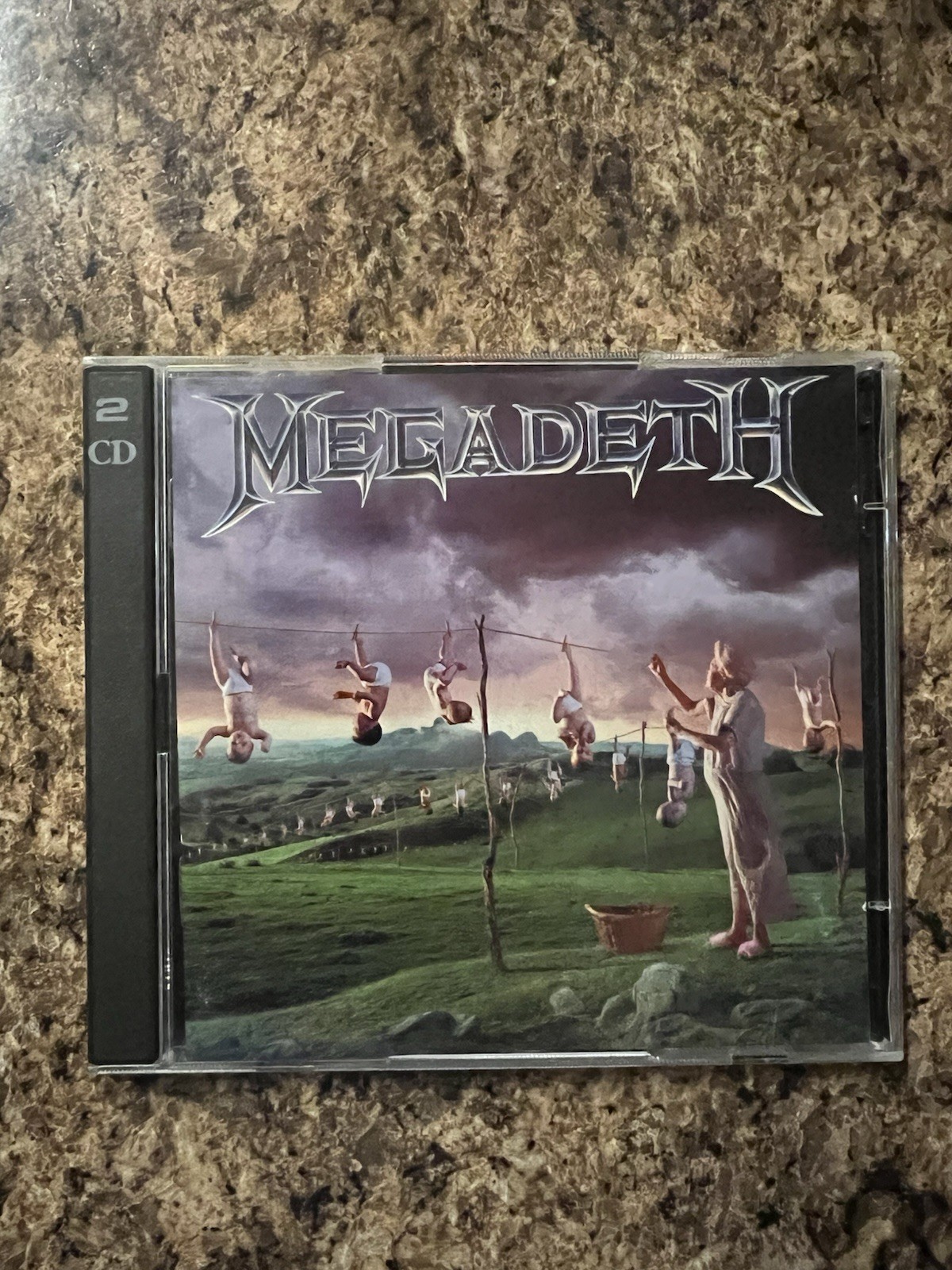 Megadeath Youthanasia With Hidden Treasures 2 CD Please Read Descrip