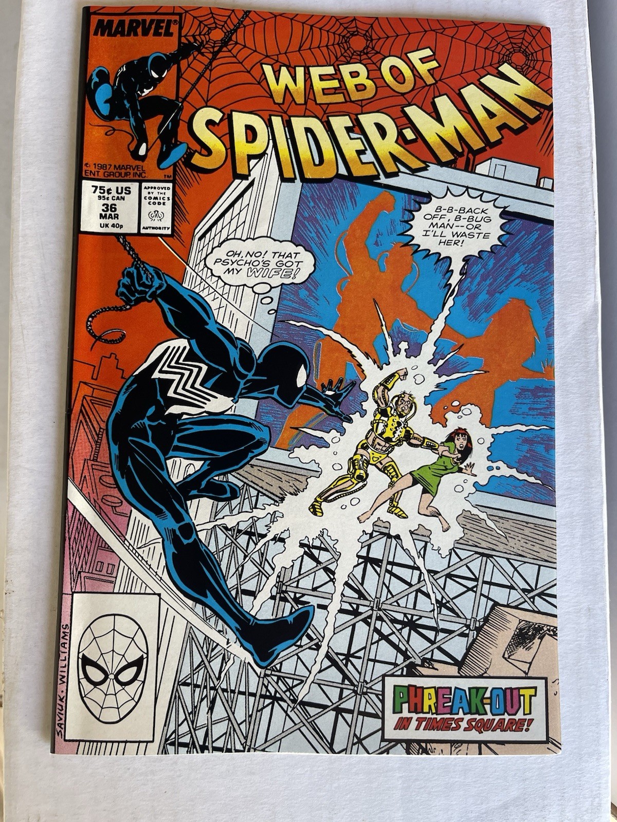 Web Of Spider-Man #36 Web Of Spider-Man #36
