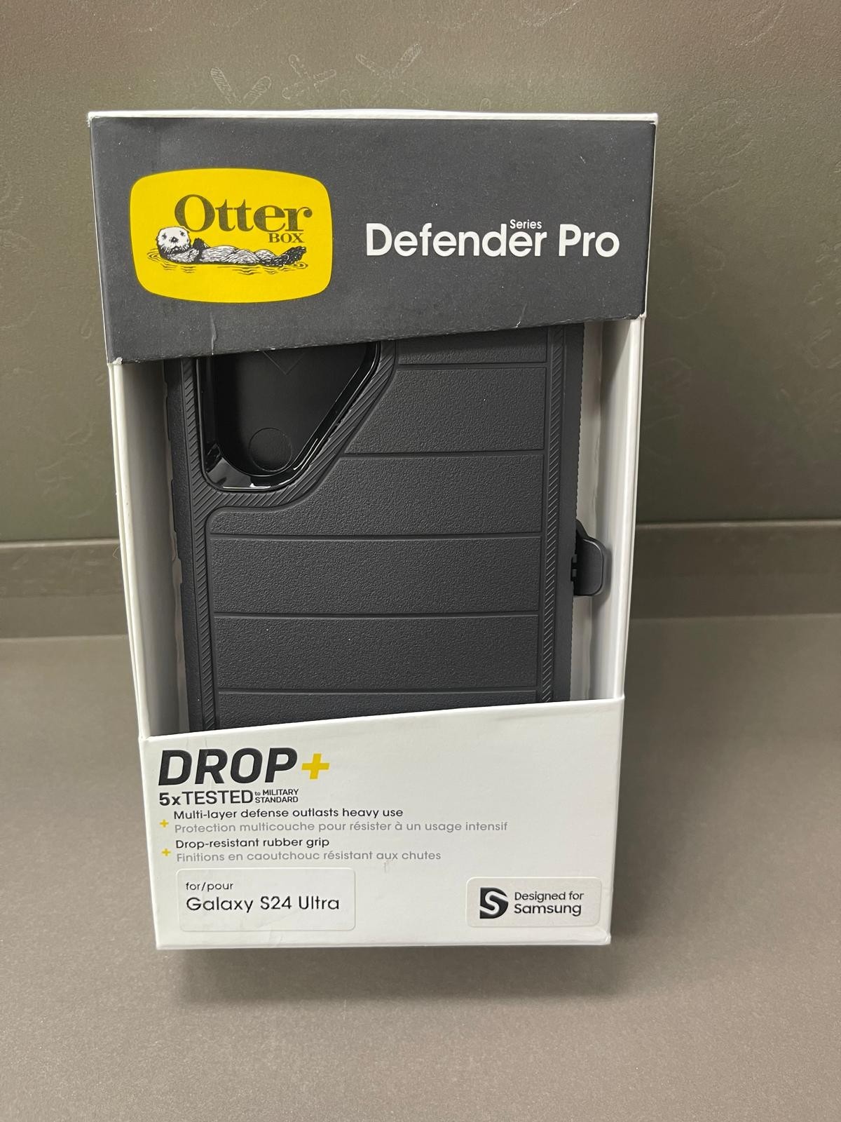 Otterbox Defender Pro For Galaxy S24 Ultra -BLACK Otterbox Defender Pro For Galaxy S24 Ultra -BLACK