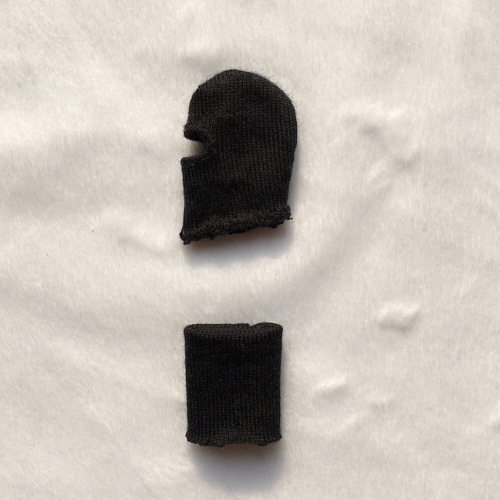 Handmade 1/12 Scale Balaclava Hat Face Mask Scarves For 6\