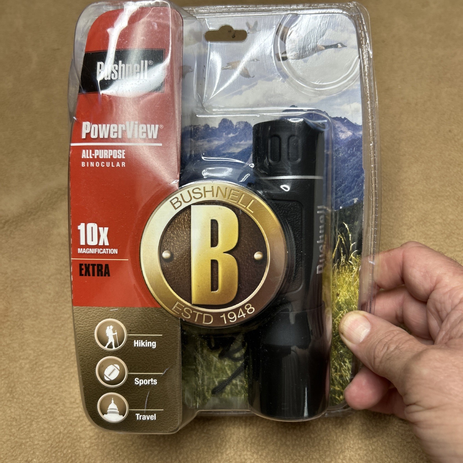 Bushnell PowerView All-Purpose Binocular 10x 32mm Extra Model#131032C Brand-New