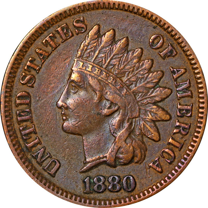 1880 Indian Cent