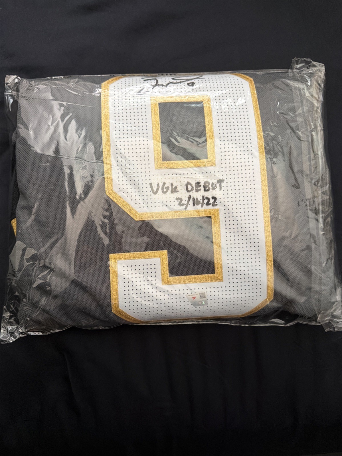 Jack Eichel Signed Golden Knights Adidas Authentic Jersey Fanatics Authenticated