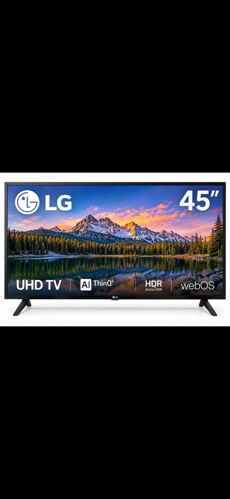 LG 45 Inch 4K Smart UHD TV webOS