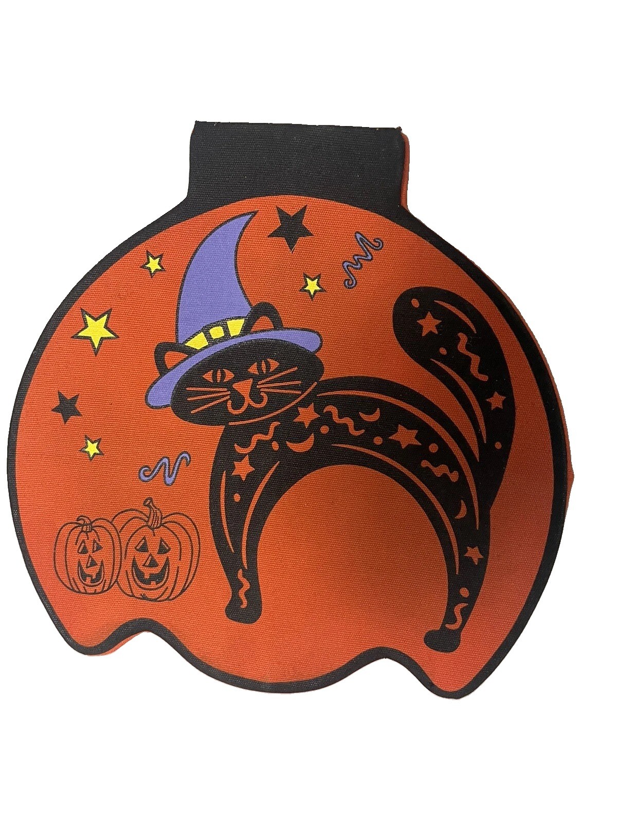 PartyLite Halloween Candle Holder Black Cat Witch Jack O Lanterns Orange Purple PartyLite Halloween Candle Holder Black Cat Witch Jack O Lanterns Orange Purple