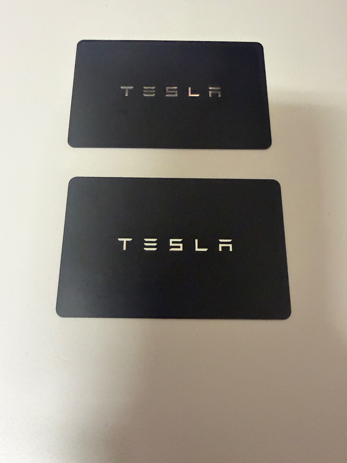 SET OF 2 Genuine OEM TESLA SMART KEY CARD Model 3 X Y Cyber Truck Original SET OF 2 Genuine OEM TESLA SMART KEY CARD Model 3 X Y Cyber Truck Original