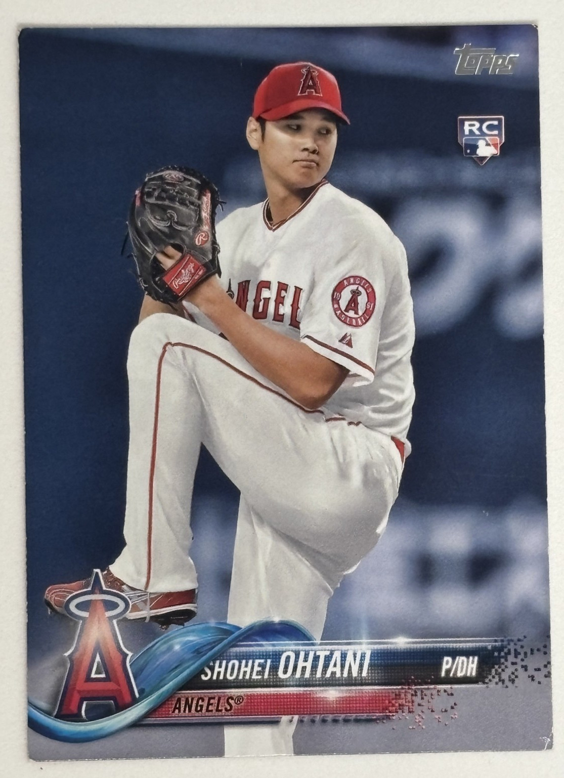 2018 Topps Shohei Ohtani pitching RC #700 