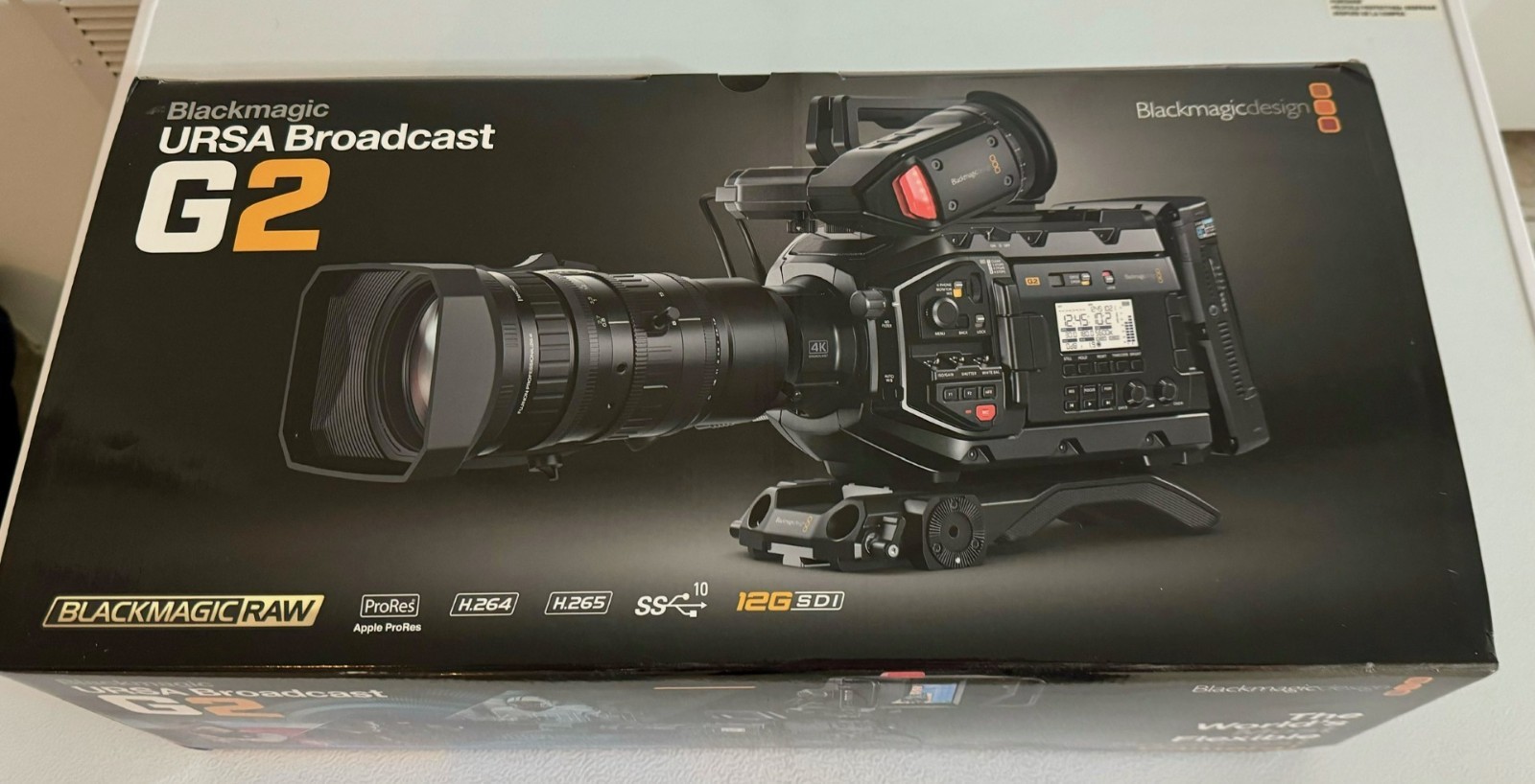 Blackmagic URSA Broadcast G2 Camera with Fully Loaded Accessories & FUJINON 20x