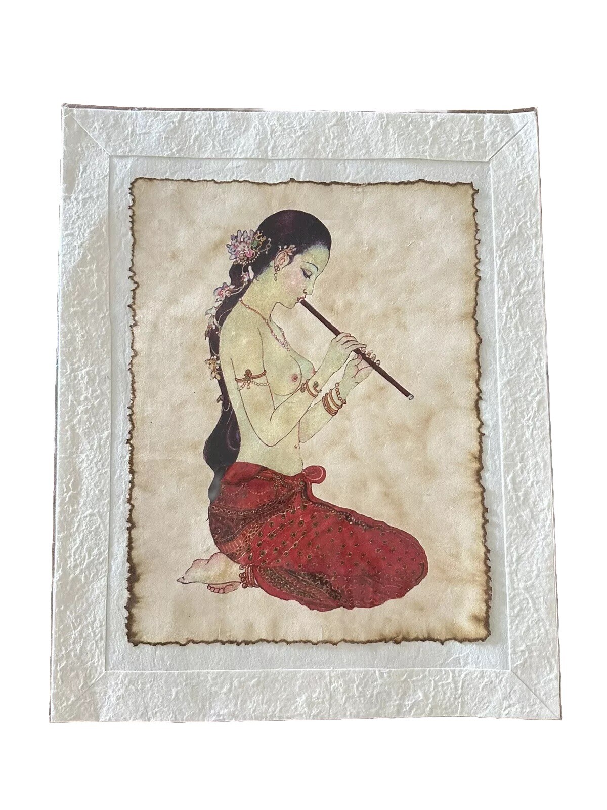 Large Vintage Thai Art Siam Large Vintage Thai Art Siam