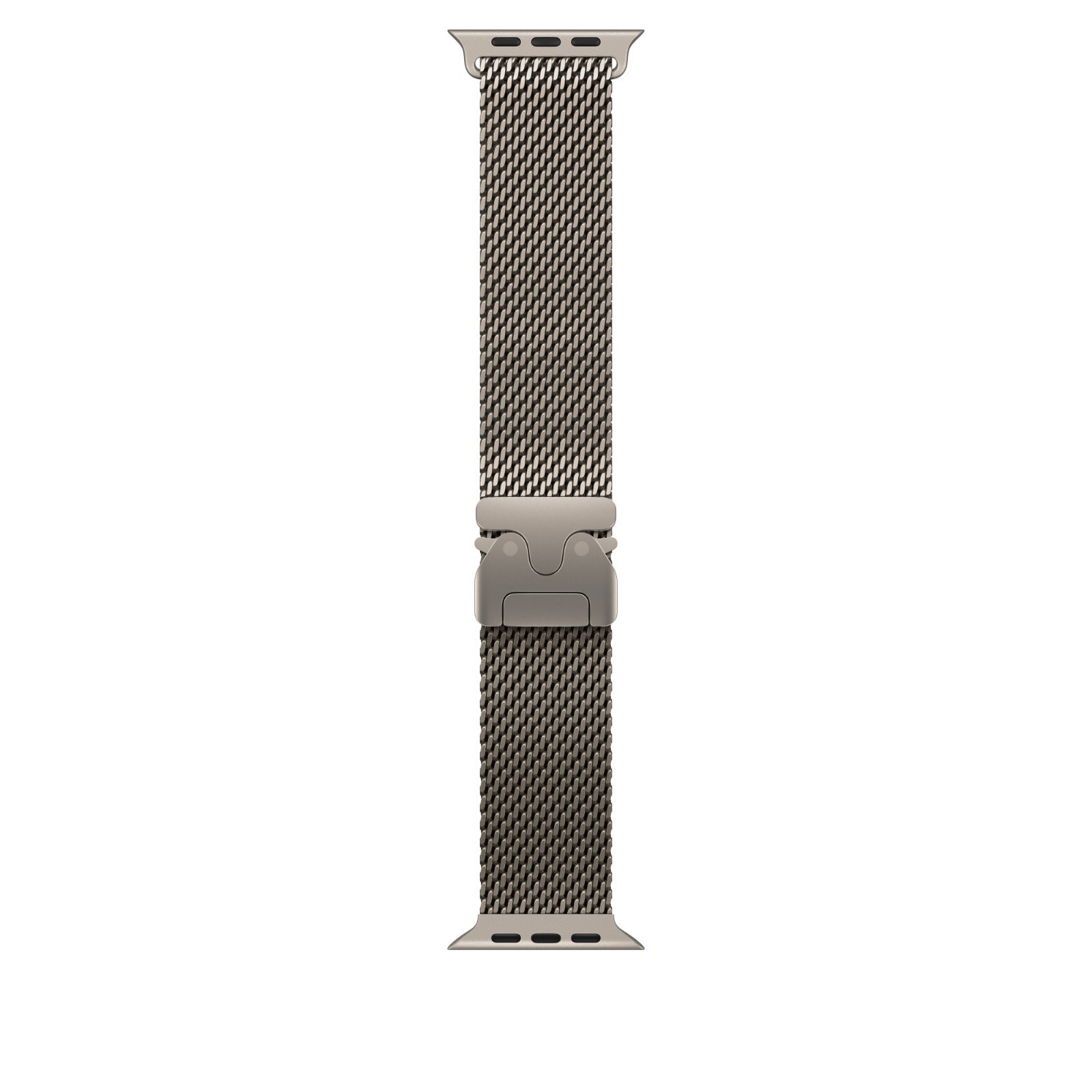 Apple Watch Band Ultra - Titanium Milanese Loop (49mm) Small - Natural Titanium