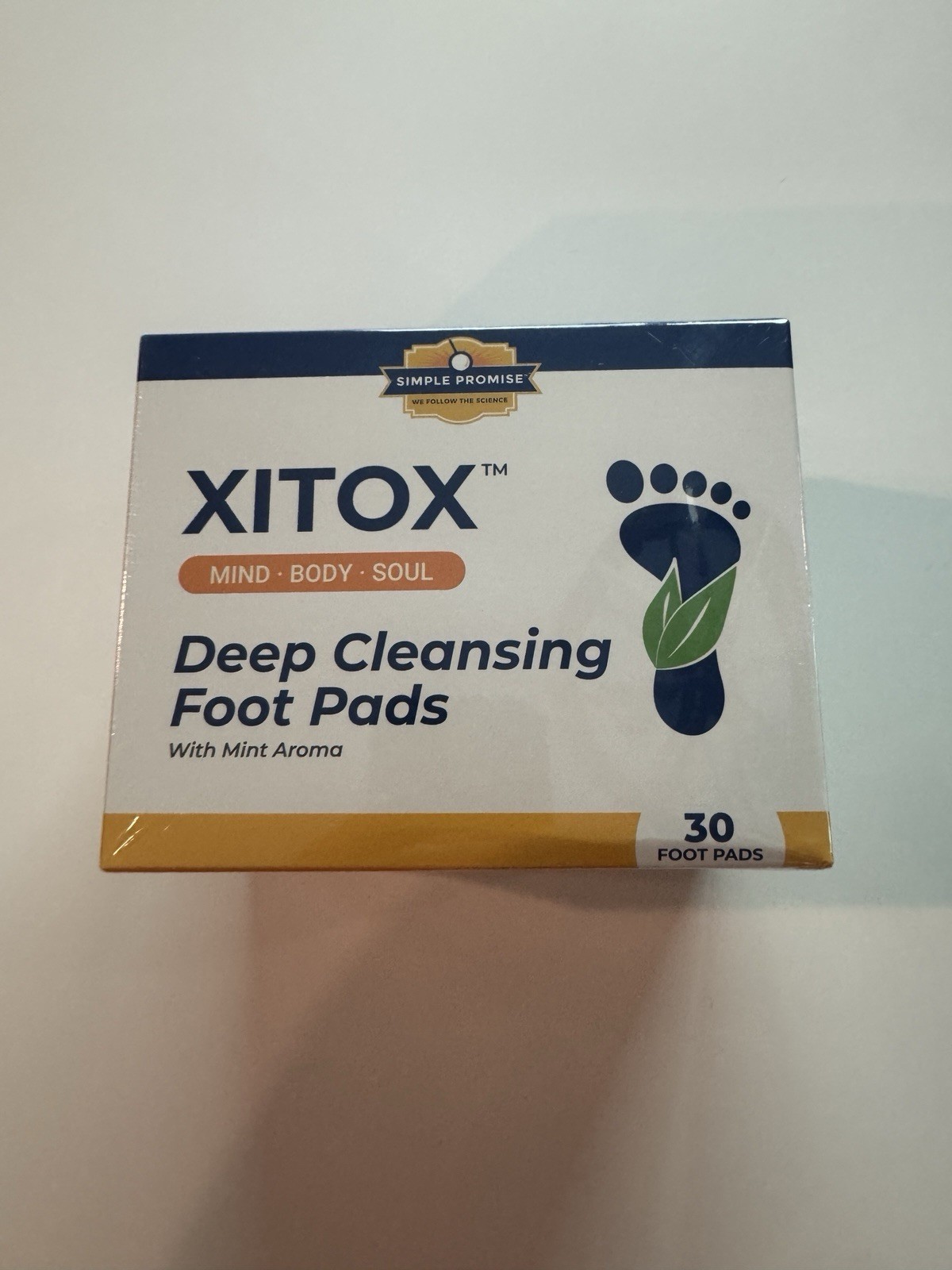 Xitox Deep Cleansing Detox Foot Pads 30 Count Overnight Foot Patches Sealed Xitox Deep Cleansing Detox Foot Pads 30 Count Overnight Foot Patches Sealed