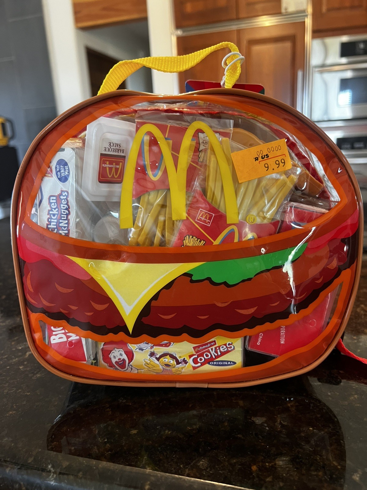 McDonald\'s McKids Toy Play Food Set 37 pieces TOYS R US Complete  NEW UNOPENED 