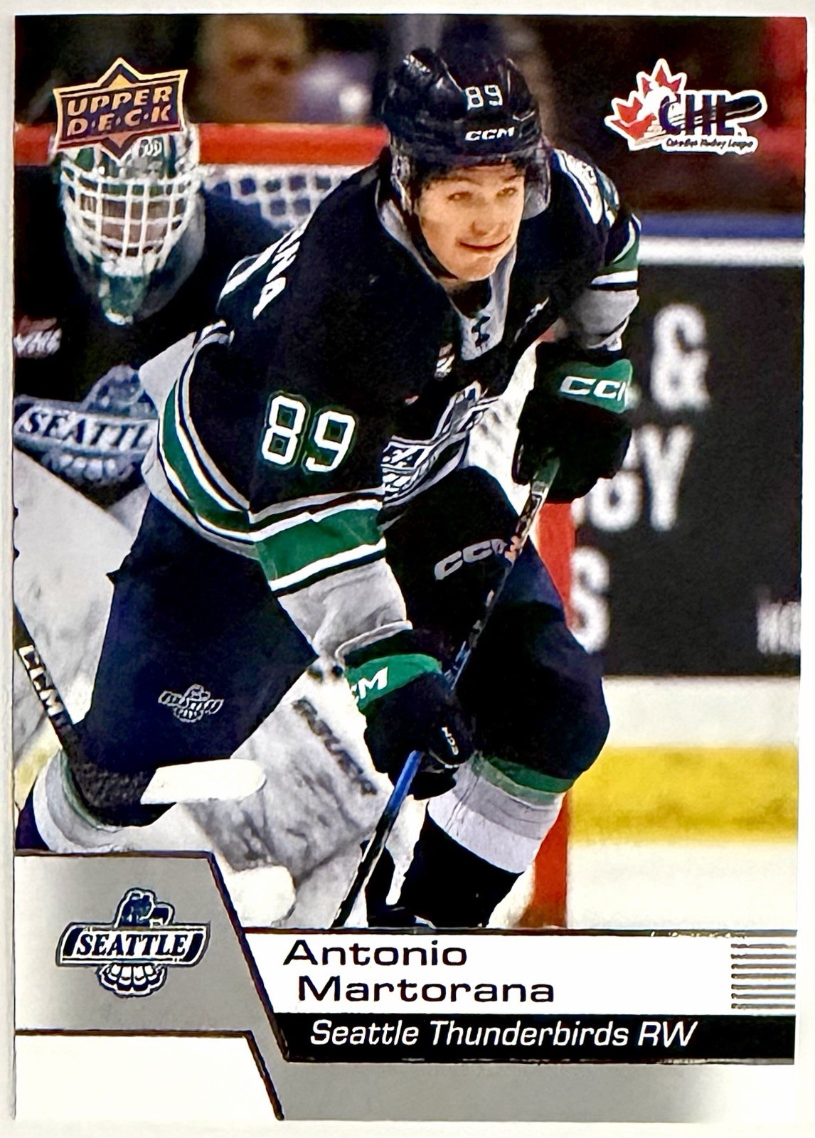 Antonio Martorana 2025-26 Upper Deck CHL Stars #51 (RC) 2027 draft eligible