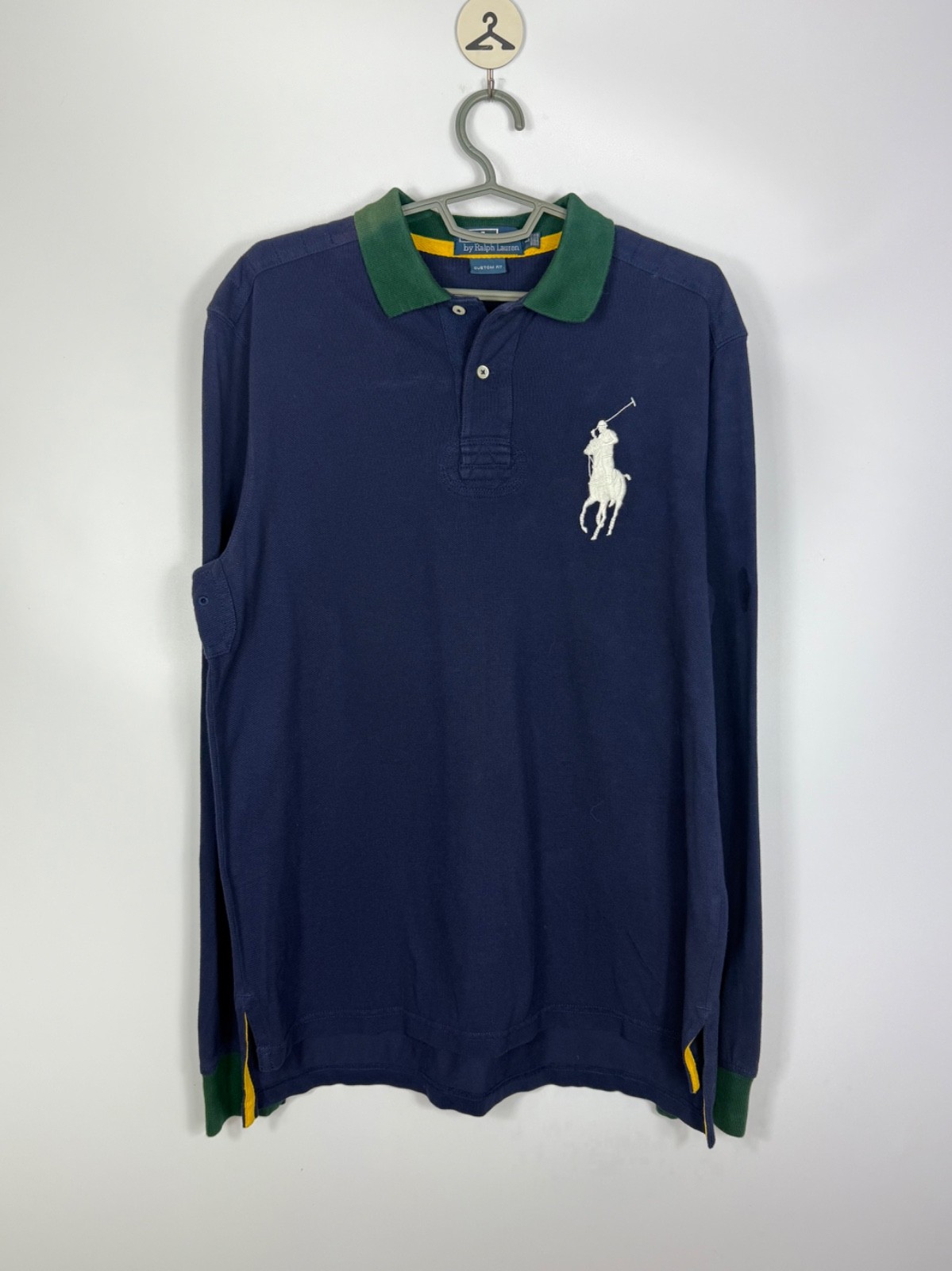 Vintage Ralph Lauren Big Pony Rugby Men\'s Longsleeve Size L