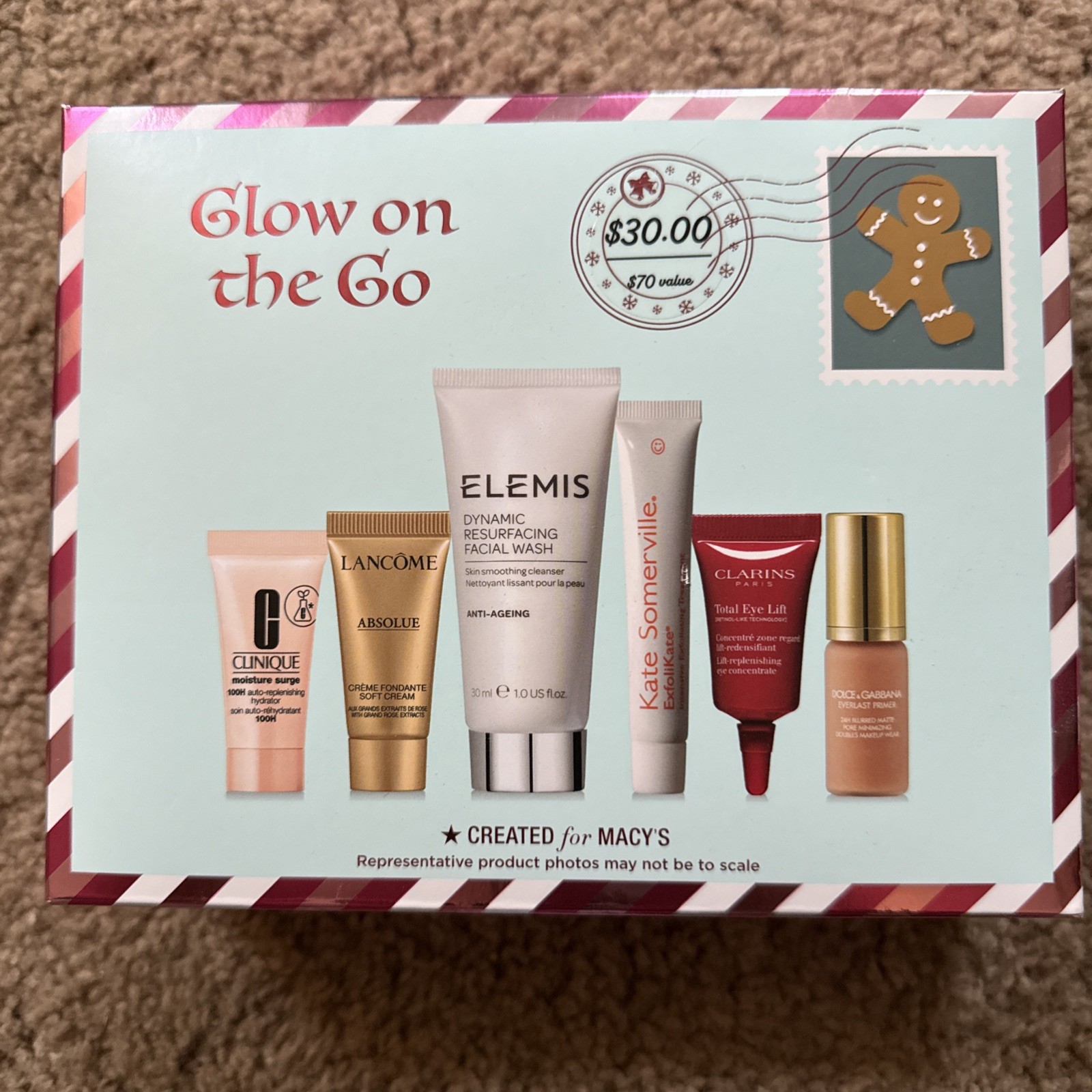 Macy’s Glow On The Go Set Of 6 Skin Care Products