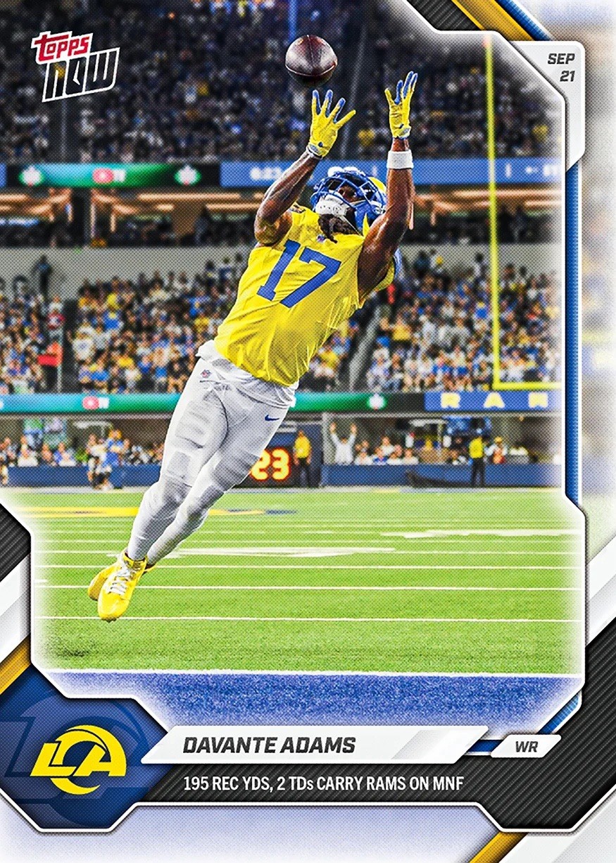 *PRE SALE* Davante Adams - 2026-27 NFL Topps NOW® - Card 28