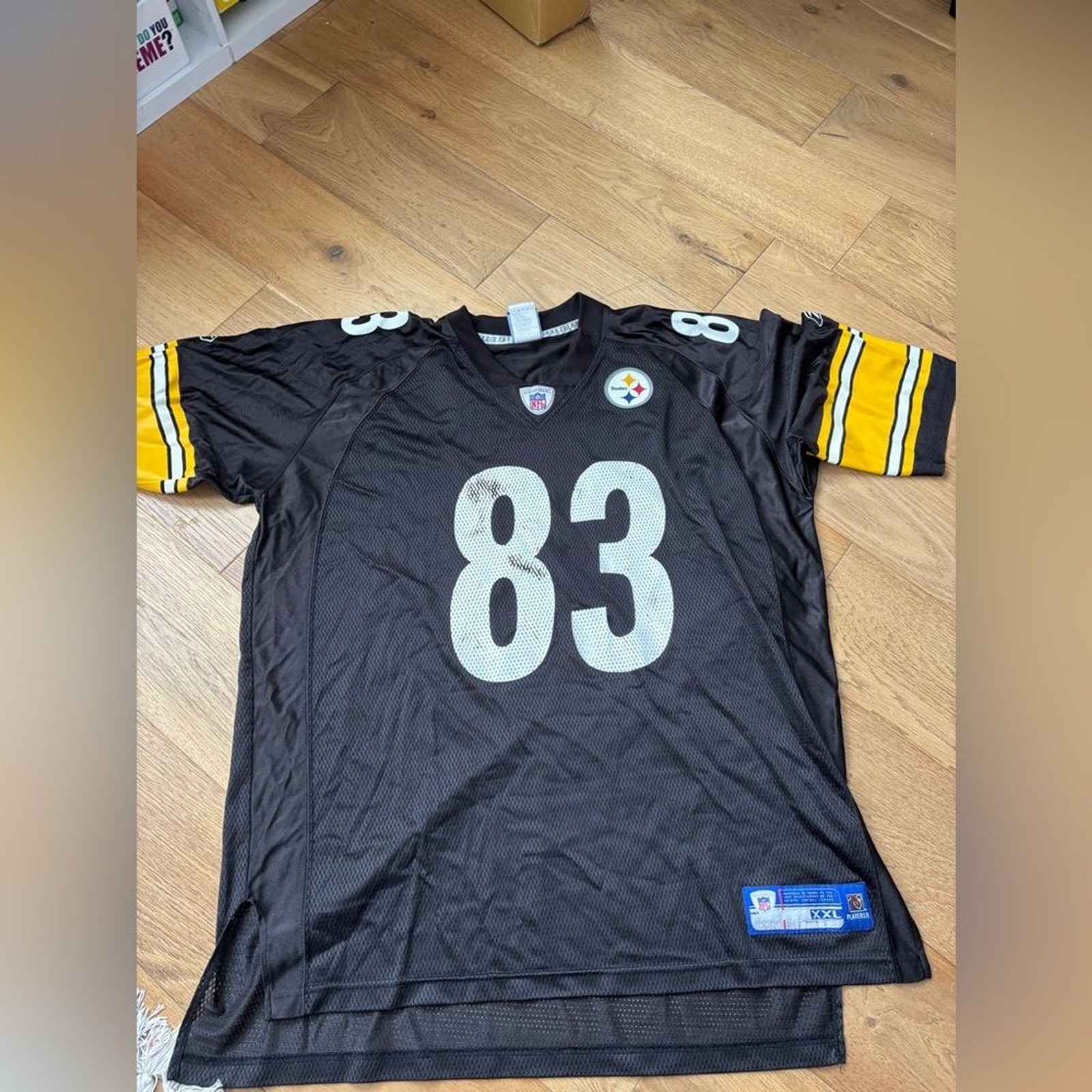 Vintage Pittsburgh steelers heath miller 83 reebok jersey mens 2XL Vintage Pittsburgh steelers heath miller 83 reebok jersey mens 2XL