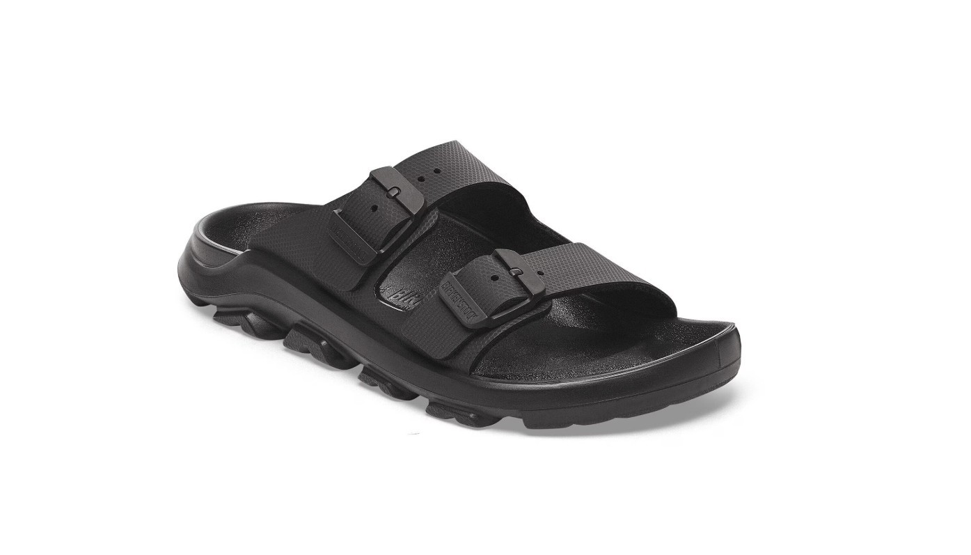 Birkenstock Men\'s Mogami Sandal, Style:1029643, Color:Apex Blk, Size: 43 Reg Fit
