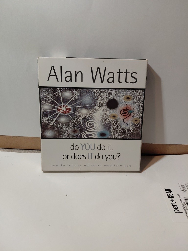 Alan Watts Do You Do It or Does It Do You 4 CD Set pre owned