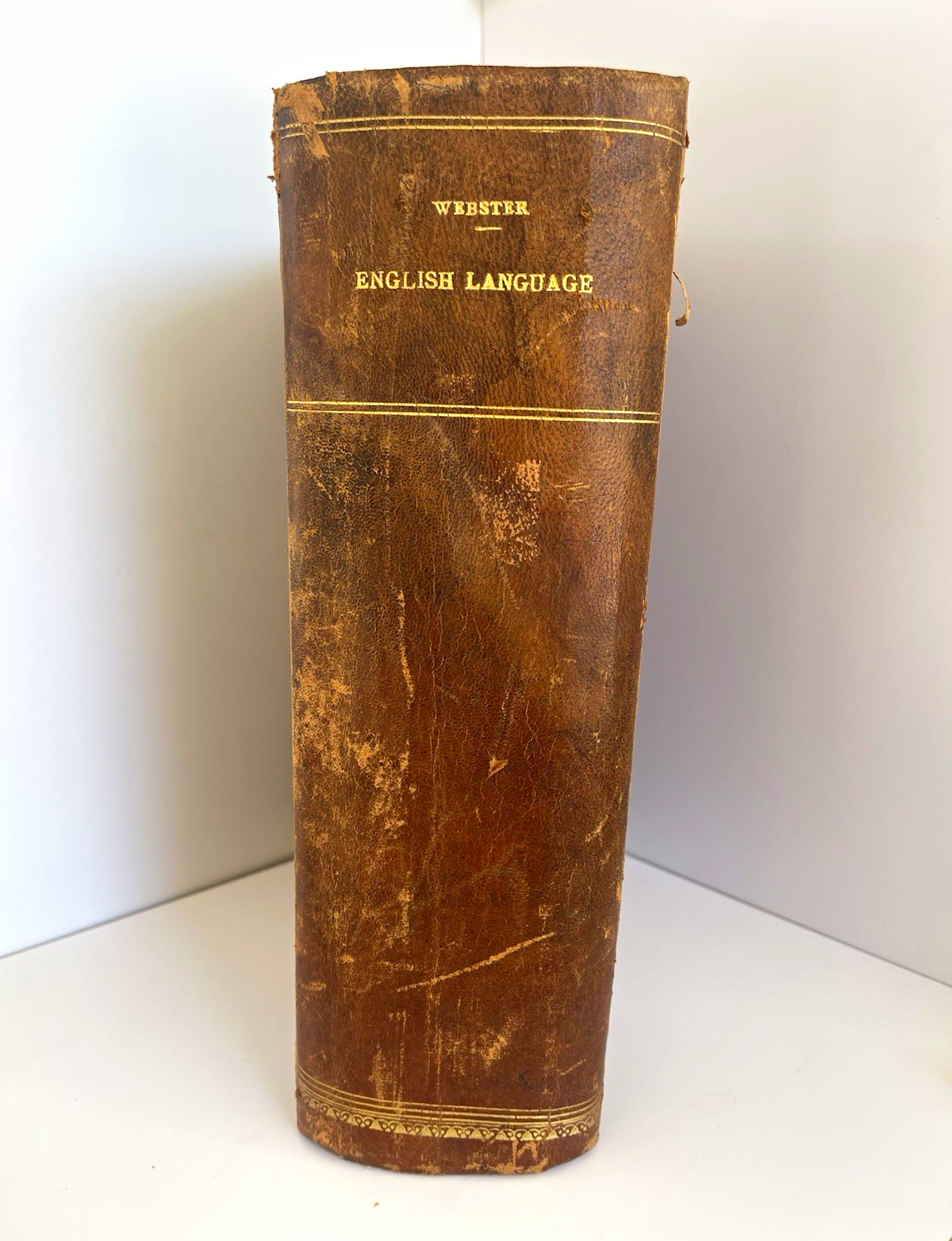 1854 Noah Webster Dictionary English Language Quarto David Bogue London Antique