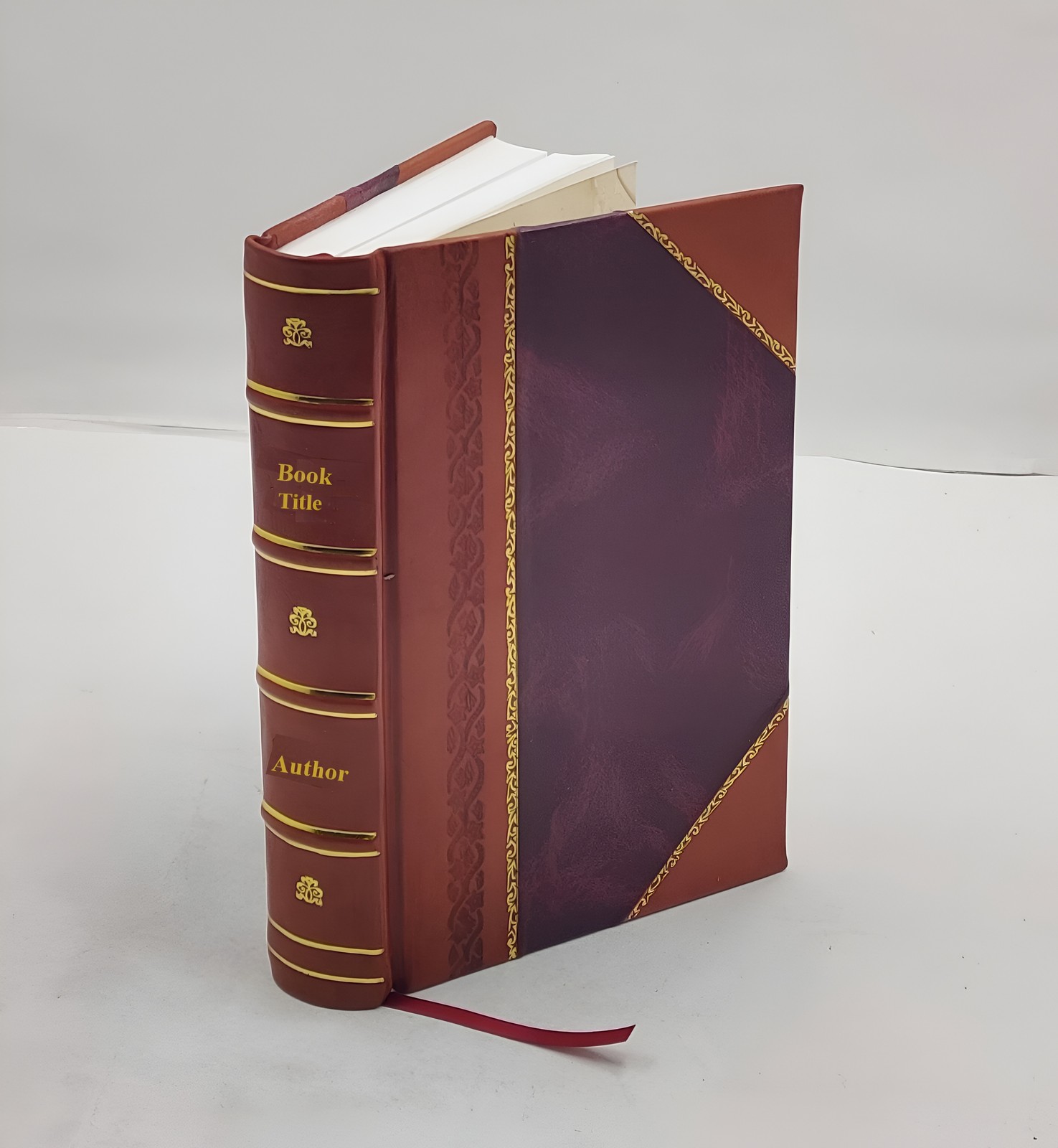 Der Zweck im Recht, Volume 1 1884 by Rudolf von Jhering [Leather Bound]