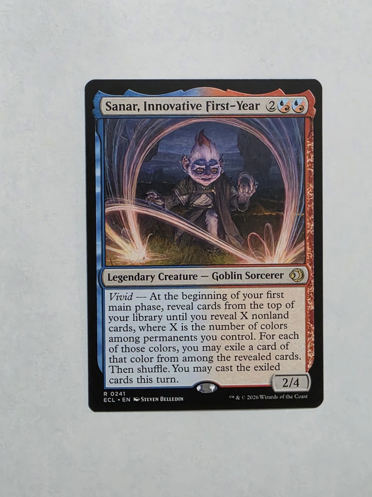 Sanar, Innovative First-Year - Lorwyn Eclipsed - Regular - Near Mint/Unplayed