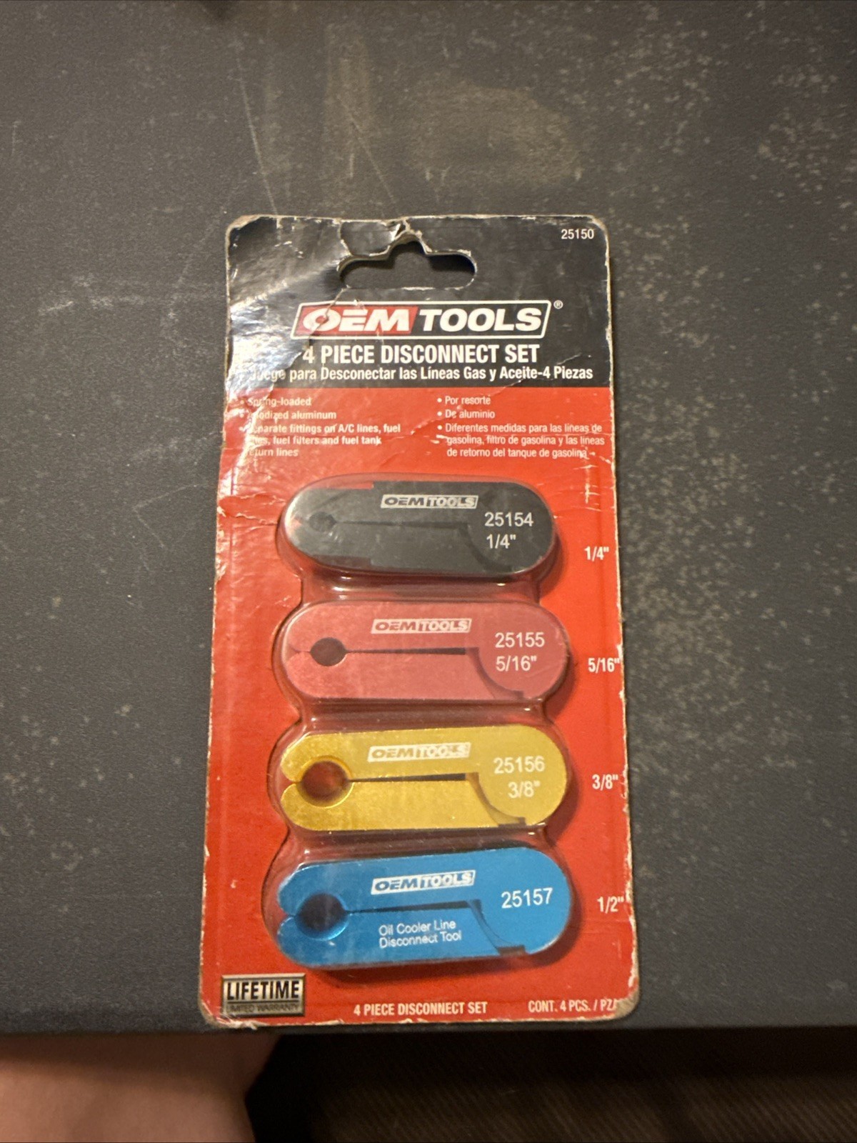 oem tools 4pc disconnect set
