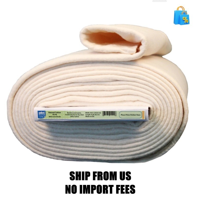 Pellon Natural Cotton Batting, off-White 96
