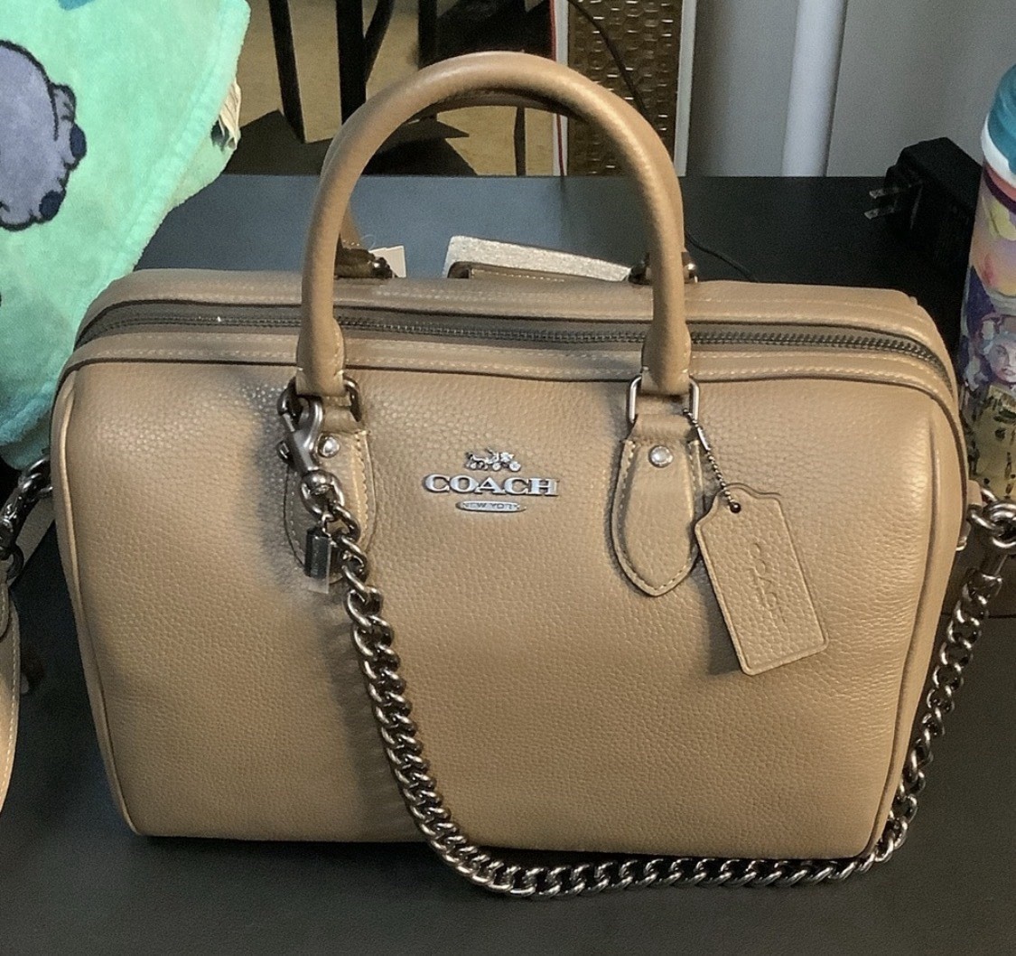 Coach Large Rowan Sandstone Bundle Coach Large Rowan Sandstone Bundle