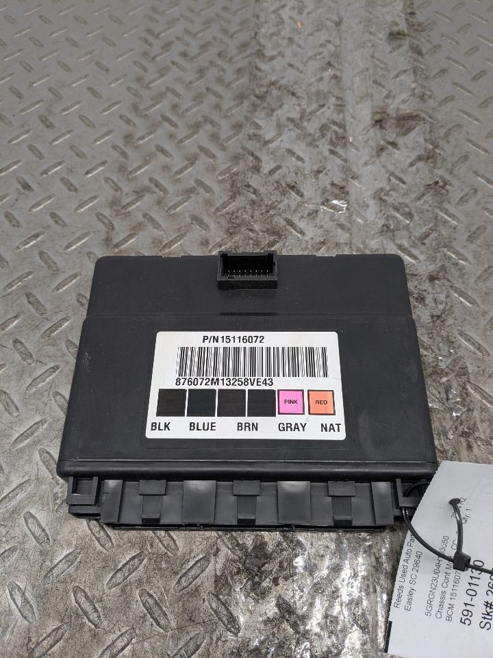 Chassis ECM Body Control BCM Left Hand Dash Fits 03-07 HUMMER H2 1205995