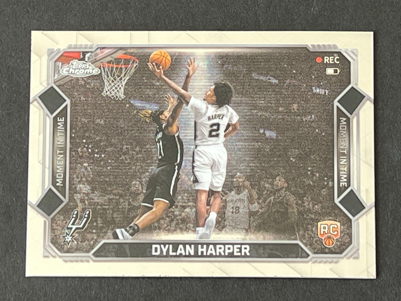 Dylan Harper 2025-26 Topps Chrome Update Moments In Time RC #MT-17