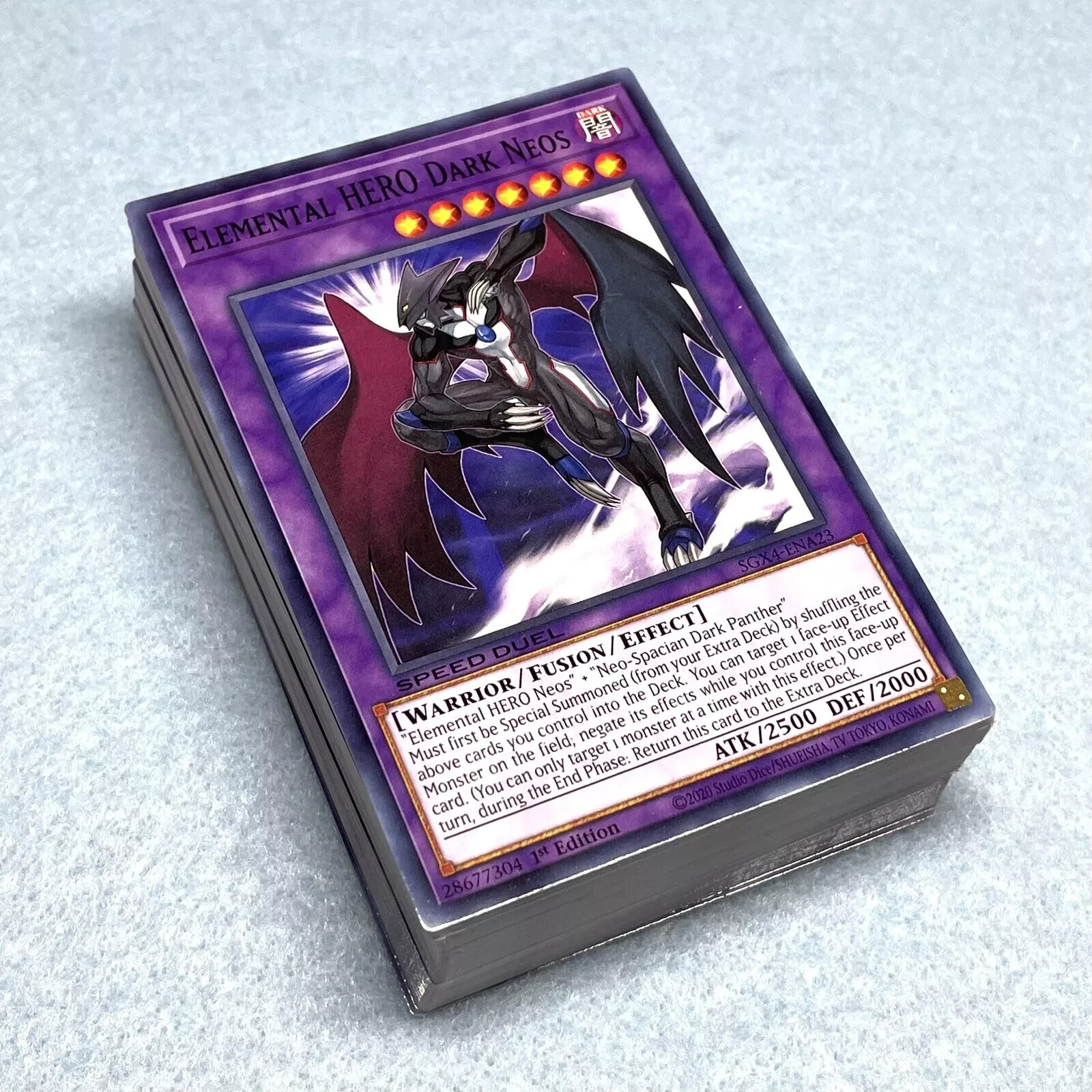 Yugioh Competitive GX Jaden Yuki 69 Card Deck Neo Spacian Elemen **HOT** + Bonus